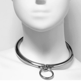 METAL HARD - COMBINATION CLOSURE NECKLACE 12 CM